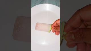 Milk popsicle easy idea homemade icecream popsicle shortvideo shorts [upl. by Felicdad]