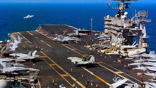 Life Inside Massive USS Nimitz Class Aircraft Carrier At Sea  Full Documentary [upl. by Renell]