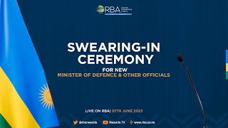 🔴LIVE SwearingIn Ceremony for New Minister of Defence and Other Officials  7 June 2023 [upl. by Lothair721]