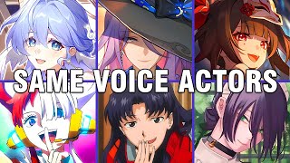 Honkai Star Rail All Penacony Characters Japanese Dub Voice Actors Seiyuu Same Anime Characters [upl. by Denni398]