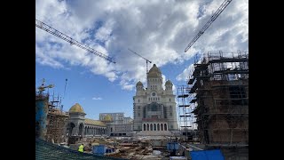 Catedrala Mântuirii Neamului București 20 martie 2024  National Cathedral Bucharest Romania [upl. by Odnaloy737]