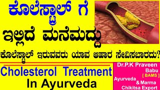 High Cholesterol Symptoms and Causes in kannada  Ayurveda tips in Kannada  LDL and HDL Cholesterol [upl. by Isabelita]