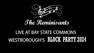 The Reminisants Perform at Westboroughs 2024 Block Party [upl. by Nwahsid]