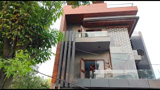 NRI CITY Greater Noida Beautiful Under Construction Villa WalkThrough Part2 [upl. by Leahicm]