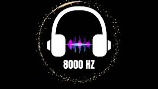 Tinnitus Sound Therapy 8000 Hz  Tinnitus Relief In 15 Min  Pure Binaural Beats Frequency [upl. by Ellenod]