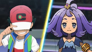 Pokemon Battle Ash Vs Acerola [upl. by Nibot]