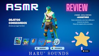 ASMR Mi opinión sobre el pack de inicio Lagarturo Fortnite  cositas nuevas [upl. by Hillard672]