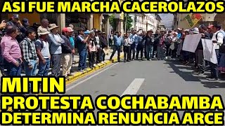 MARCHA DE LOS SECTORES SOCIALES LLEGAN HASTA PLAZA 14 SETIEMBRE DE COCHABAMBA [upl. by Laenaj]