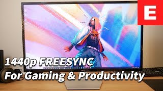 Dell S3219D 32quot Monitor 1440P Freesync and its affordable Review [upl. by Anihta54]