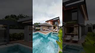 Pool House swimmingpool design homedesign interiordesign shortvideo shorts [upl. by Nalda]