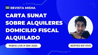 Carta SUNAT sobre Alquileres Domicilio Fiscal Alquilado [upl. by Joktan480]