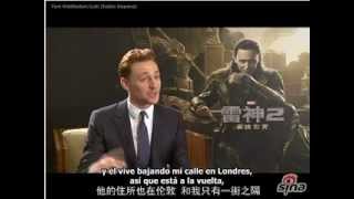 Entrevista a Tom Hiddleston  Beijing China subtitulada [upl. by Cuhp606]