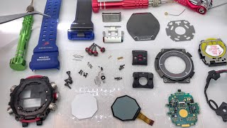 Whats inside a GPRB1000 GPS RANGEMAN series GShock watch [upl. by Errecart656]