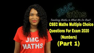 CSEC CXC MATHEMATICS PAPER 1  PART 1 2022 EXAM [upl. by Edouard]