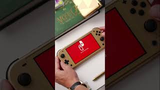 Nintendo Switch Lite HYRULE EDITION nintendoswitch gaming nintendo [upl. by Erodavlas]