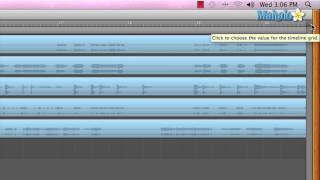 GarageBand Tutorial  Timeline Grid [upl. by Alexis595]