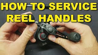 How To Service Reel Handles on Fishing Reels  Bass Fishing [upl. by Kathlin]