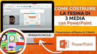 Tesina di 3 Media con PowerPoint 1 [upl. by Nirtiac86]