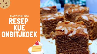 Resep dan cara membuat Kue ONBITJKOEK [upl. by Ydroj]