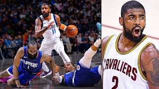 10 Minutes of Kyrie Irving Crossovers amp Handles in NBA Playoffs 🥶 [upl. by Ayitahs]