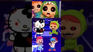 Hello Kitty Exe 🆚 Little Angle Exe 🆚 Scary BabyFinn 🆚 Fnf Exe x Coffin Dance Tiles Hop shorts [upl. by Ashton]