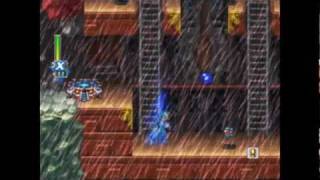 Mega Man X6  Rainy Turtloid Perfect Run [upl. by Alcine]