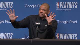 DOC Rivers PostGame Interview  Indiana Pacers vs Milwaukee Bucks [upl. by Saduj503]