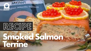 Create the Ultimate Smoked Salmon Terrine in 5 Easy Steps [upl. by Eyanaj]