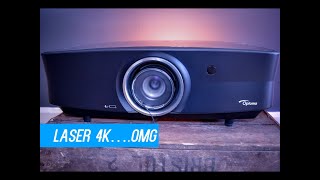 The Optoma UHZ65 4K Ultra HD HDR Laser Projector is Incredible [upl. by Amabel]