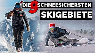 Die 9 schneesichersten Skigebiete in Österreich für die Vorsaison und Weihnachten [upl. by Annyrb189]