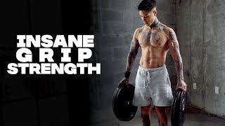 Develop INSANE Grip Strength  Forearm Workout [upl. by Latoniah589]