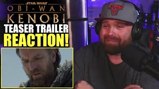 ObiWan Kenobi Teaser Trailer REACTION [upl. by Aiuhsoj]