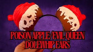 Dole Whip Mickey Ear Tutorial  Evil Queen Poison Apple [upl. by Gleason613]