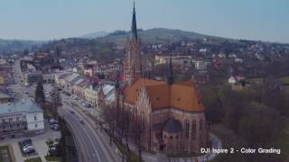 DJI Inspire 2 X5S  4K ProRes 4444 XQ Grybów [upl. by Ertnod151]