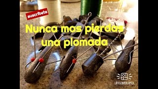 NO MAS PLOMADAS PERDIDAS Aparejo de pesca para evitar la perdida de plomadas [upl. by Patterman]