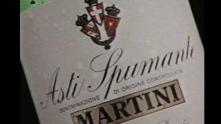 Asti Spurmanti Martini Sparkling wine 1990s TV commercial [upl. by Yesdnik]