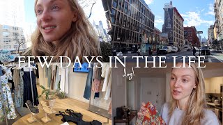 facetime vlog ❤️ closet cleaning wedding guest dresses opening up about starting a business amp more [upl. by Annaeg]