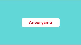 Wat is een Aneurysma [upl. by Suirred]