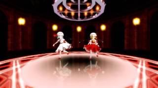 MMD Koakuma Ringo feat Remilia and Flandre Scarlet HD [upl. by Von]