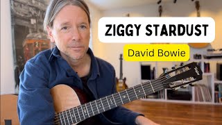 How to play “Ziggy Stardust” by David Bowie TABS available [upl. by Crim]