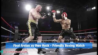 Firat Arslan vs Uwe Huck  Friendly Boxing Match [upl. by Krissy]