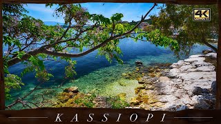 Kassiopi Corfu Greece ● Aerial Drone Views 【4K】 🇬🇷 2022 [upl. by Domph]