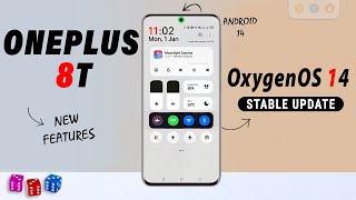 OnePlus 8T New Update Features  OxygenOS 14 Full Reveiw  OnePlus Update  Android 14🔥🔥 [upl. by Finstad718]