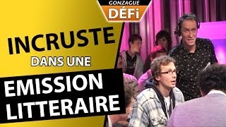 DEFI sincruster dans une émission littéraire [upl. by Ahsram]