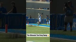 UNREAL FOOTWORK 🤯 Eli Heidenreich’s Toe Drag Swag vs Air Force football [upl. by Dygal]