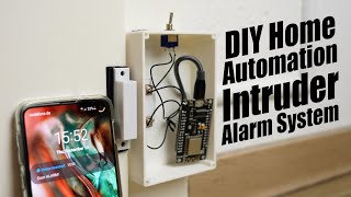 DIY Home Automation Intruder Alarm System  Home Assistant  Raspberry Pi  ESP8266 [upl. by Ailuig]