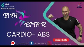 🏃 CARDIO Y ABS🤸🏽‍♀️BIENESTAR con Gustavo Diaz RTDINTERNACIONAL [upl. by Rashidi]