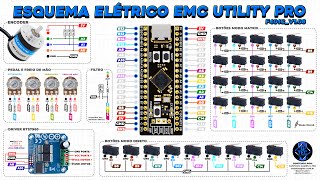 Esquema Elétrico  Como Fazer Volante Caseiro com STM32  GTEC [upl. by Edrea]