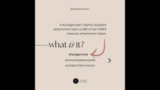 What is disorganized attachment Unpacking what disorganized attachment looks like in adults [upl. by Nared]