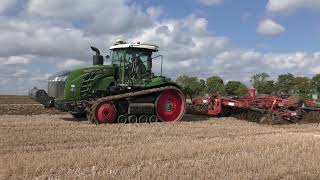 Fendt 1165MT Crawler Cultivating with Gregoire Besson Discordon [upl. by Tania235]